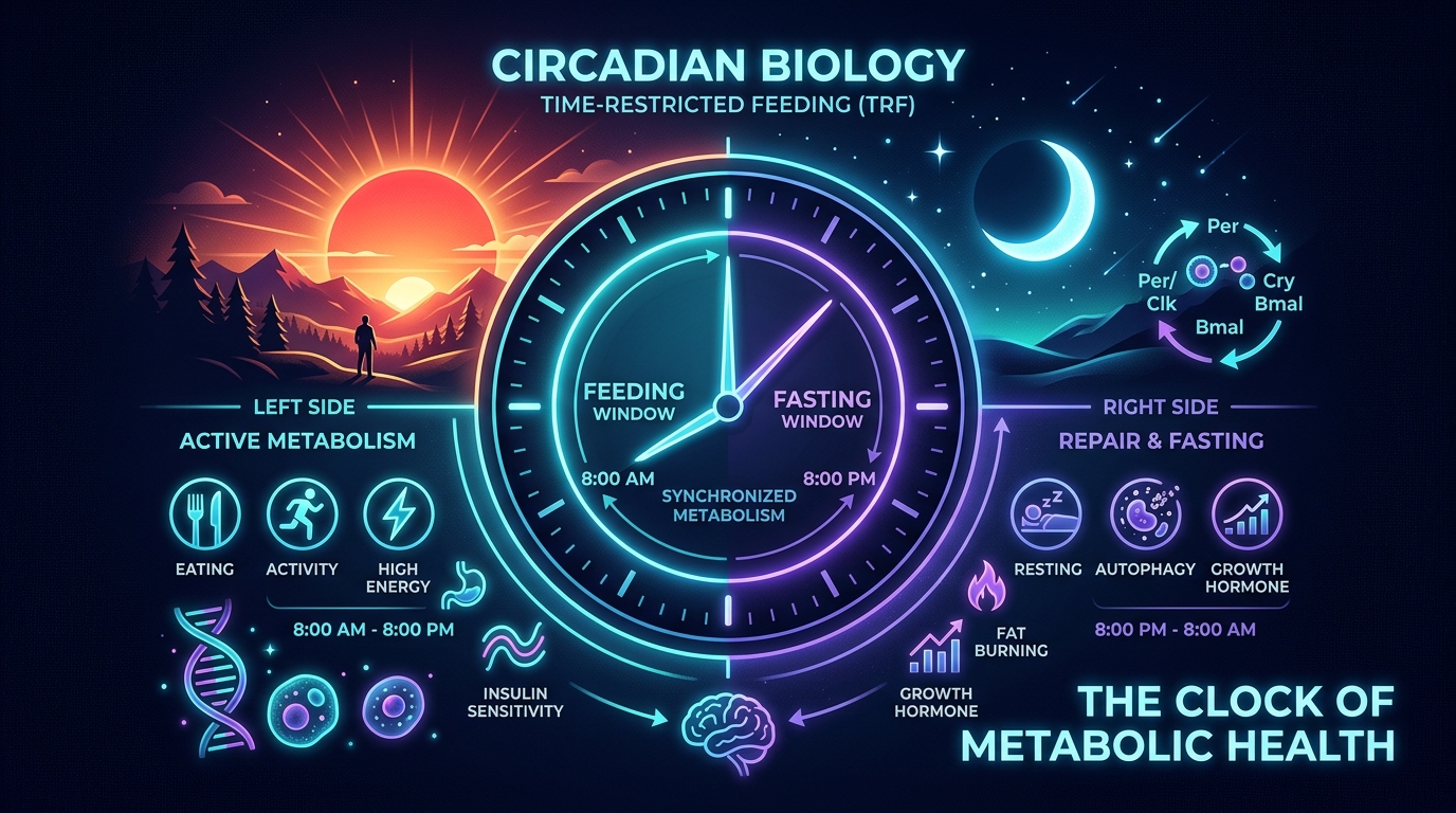 Early Time-Restricted Feeding (eTRF): Was die zirkadiane Biologie über das Essen nach Sonnenuntergang sagt