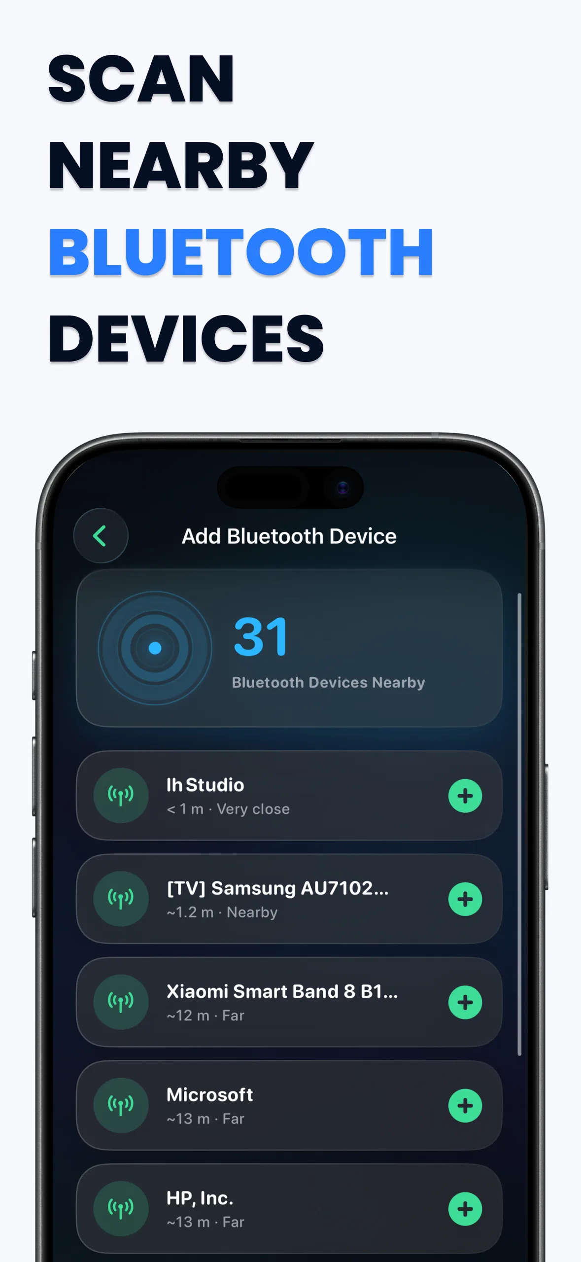 FindMy Device - Smart Scan & Real-Time Detection on iPhone