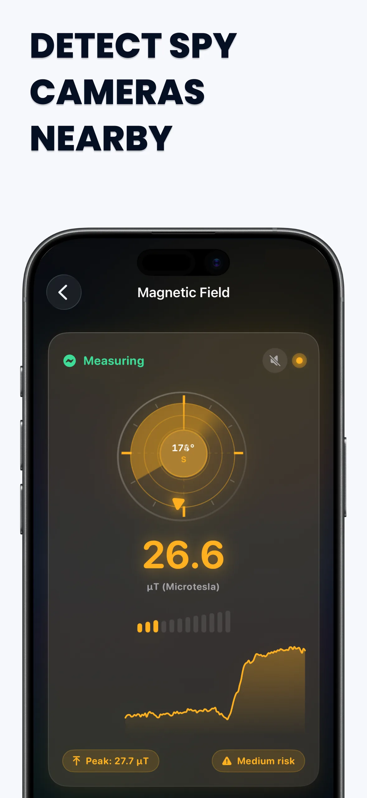 Hidden Camera Detector - Detailed Insights & Tracking on iPhone