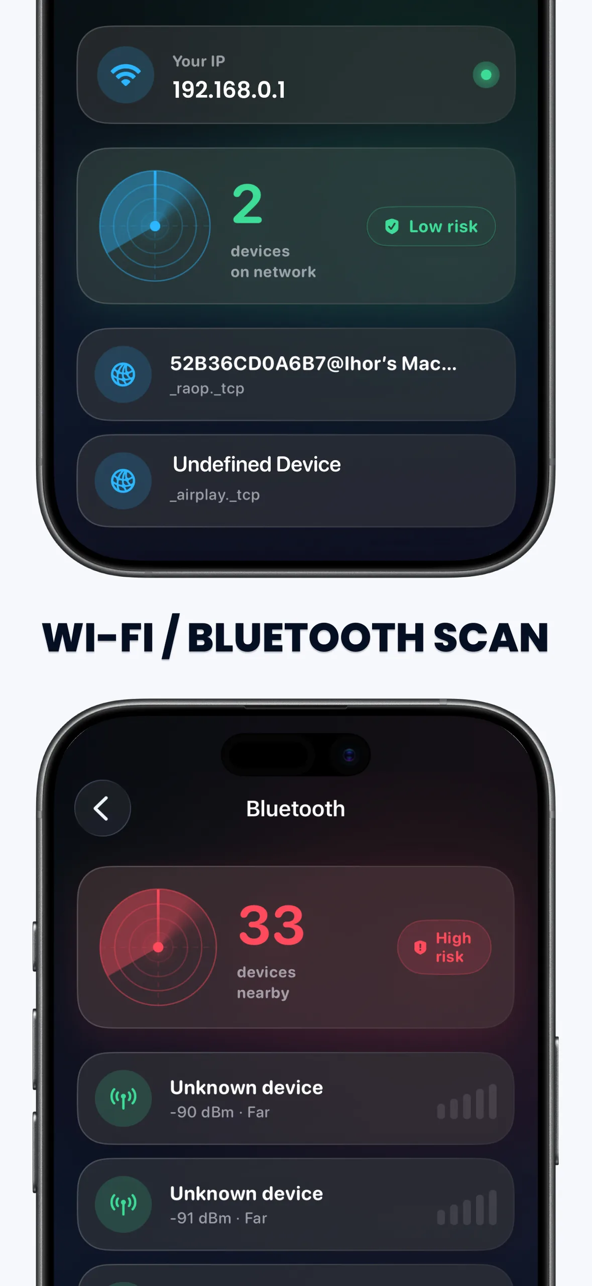 Hidden Camera Detector - Custom Controls & Settings on iPhone